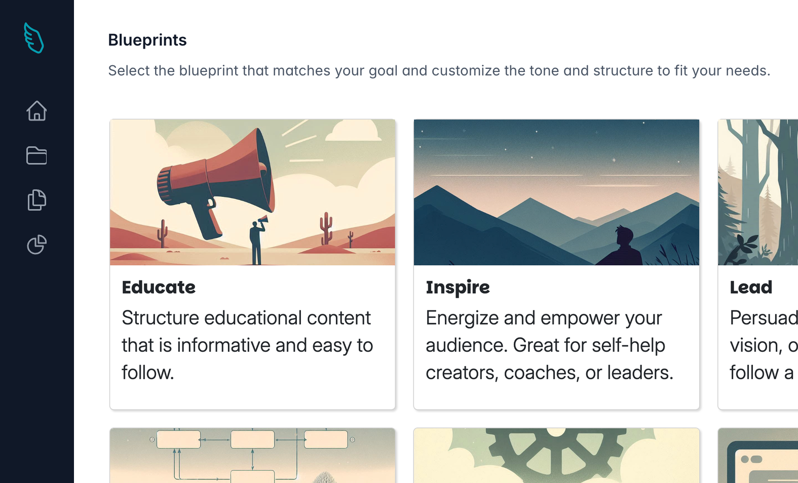 CourseWing blueprints screenshot